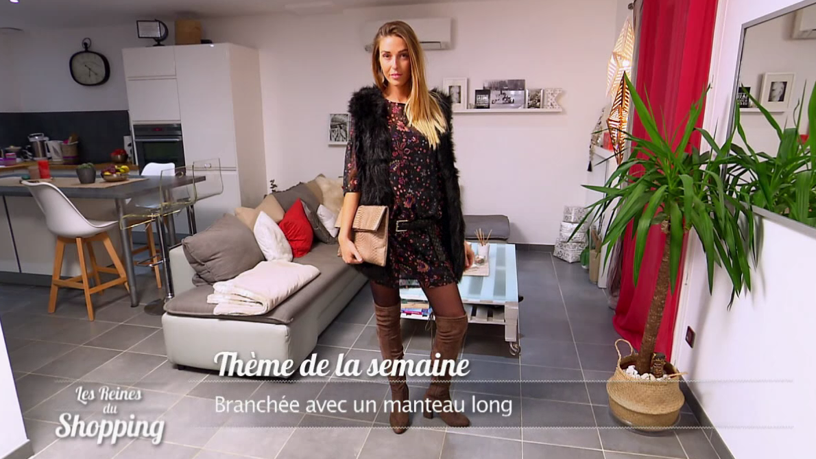 Replay Les Reines Du Shopping Branchee Avec Un Manteau Long Journee 5 Du M6