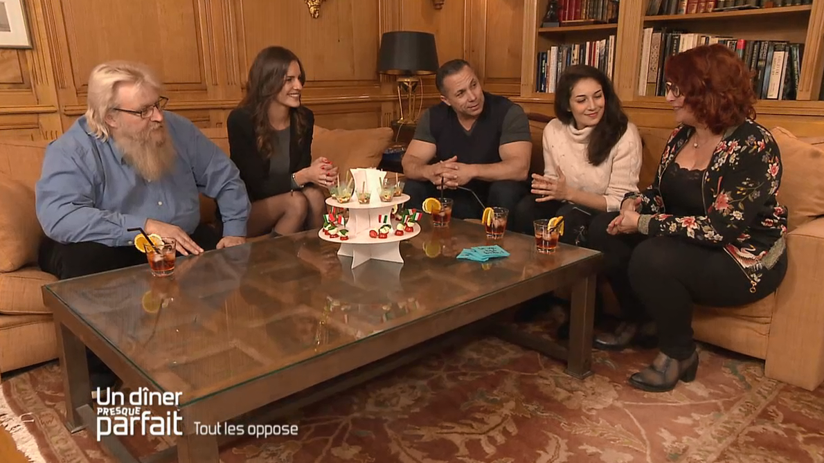 Fabrice Un Diner Presque Parfait Replay Un dîner presque parfait, Spéciale Tout les oppose : journée 1 du W9