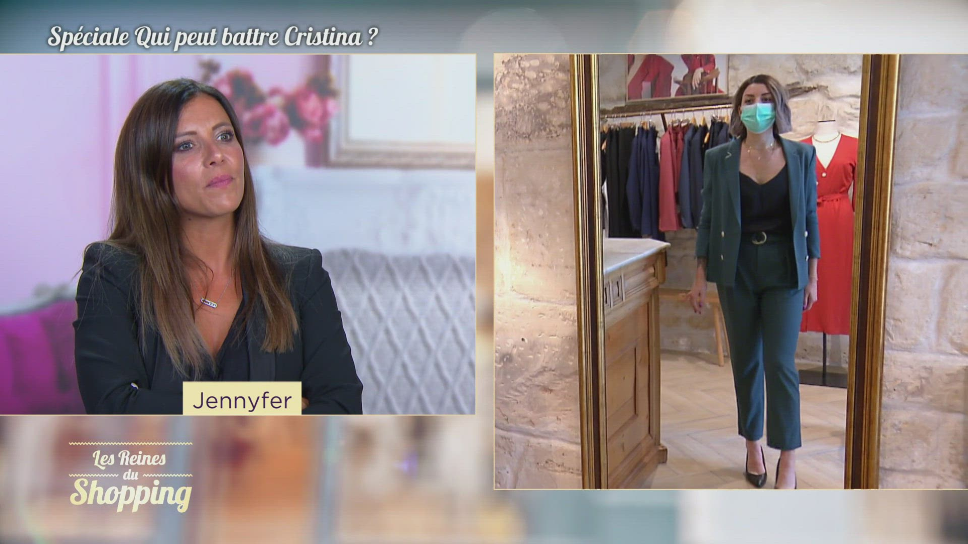 Les Reines Du Shopping Qui Peut Battre Cristina Replay Replay Les Reines du Shopping, J1 : Spéciale qui peut battre Cristina  Cordula ? Look de soirée chic du M6