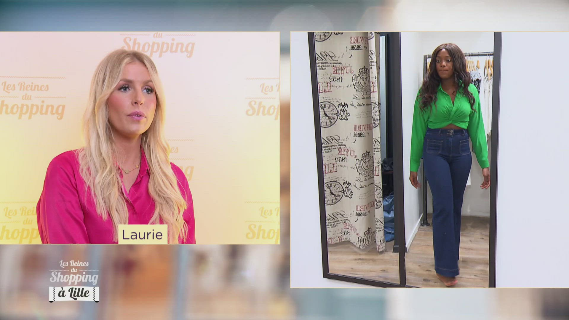 Les Reines Du Shopping Qui Peut Battre Cristina Replay Replay Les Reines du Shopping, J4 : À Lille - Tendance avec une pièce en  jean du M6