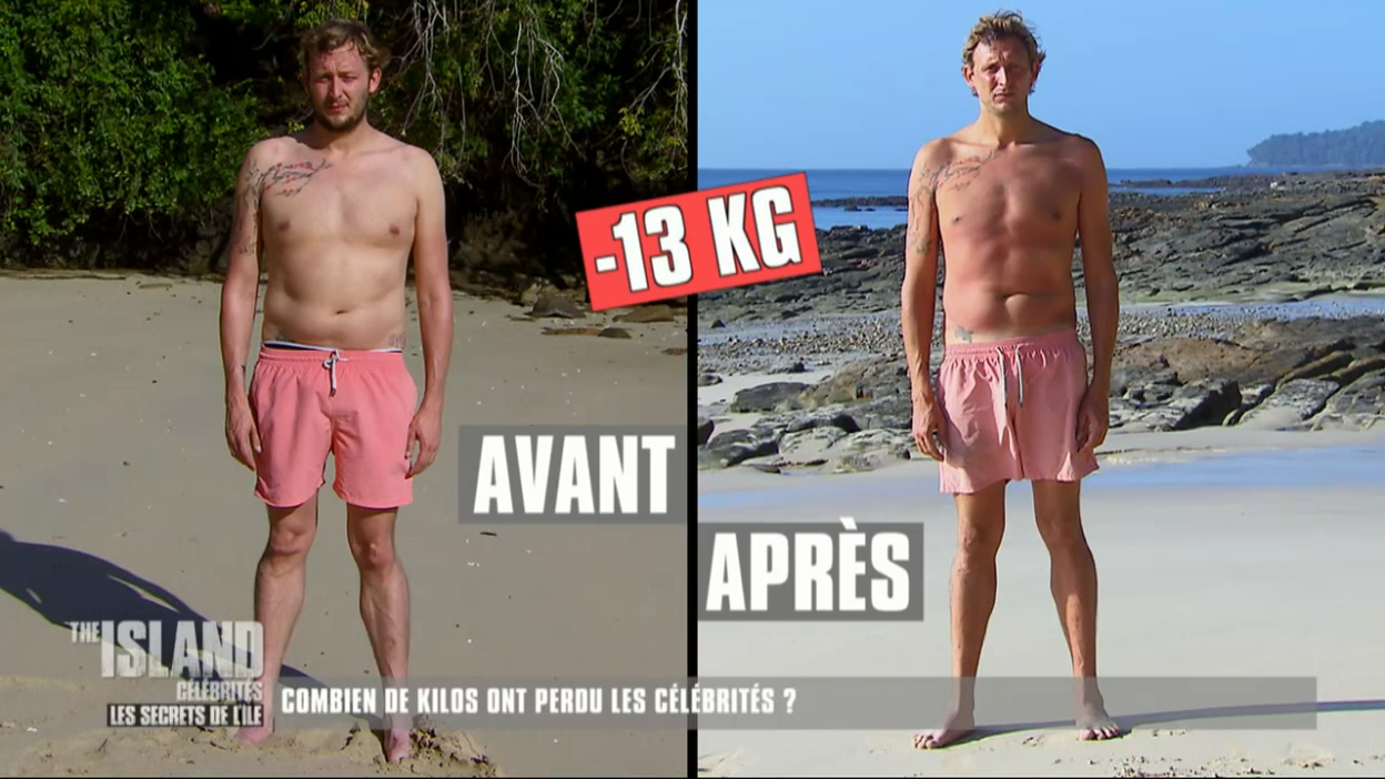 The Island : Avant-après : le verdict de la balance