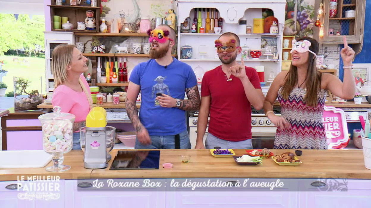 Le meilleur pâtissier : La Roxane Box : la dégustation à l’aveugle des goûts d'antan