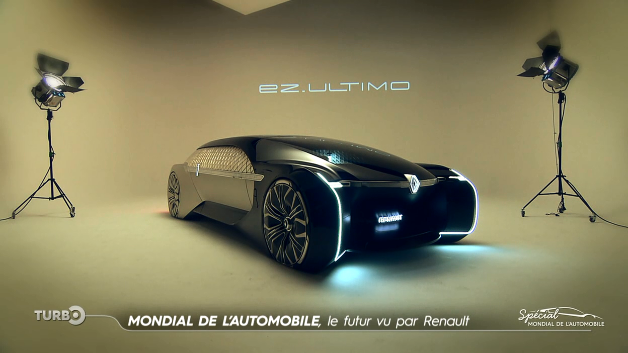 Turbo : Mondial de l'automobile 2018 : le futur vu par Renault