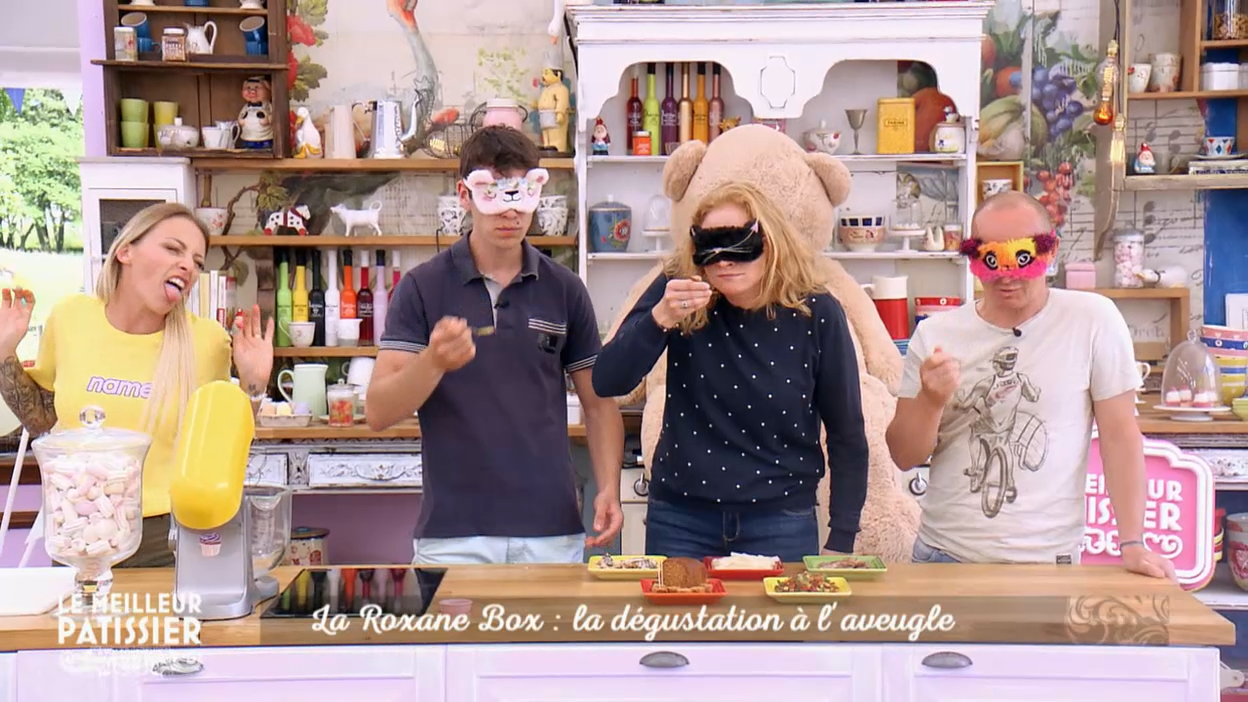 Le meilleur pâtissier : La Roxane Box : dégustation à l'aveugle spéciale enfance