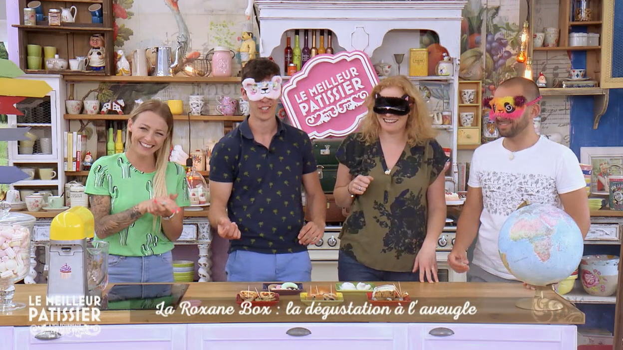 Le meilleur pâtissier : La Roxane Box : dégustation à l'aveugle d'un tour du monde sucré