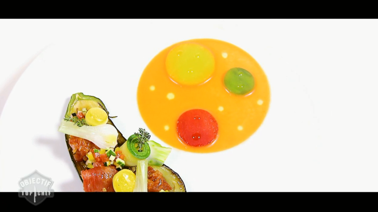 Objectif Top Chef : Comment réaliser un jus de ratatouille, par Philippe Etchebest