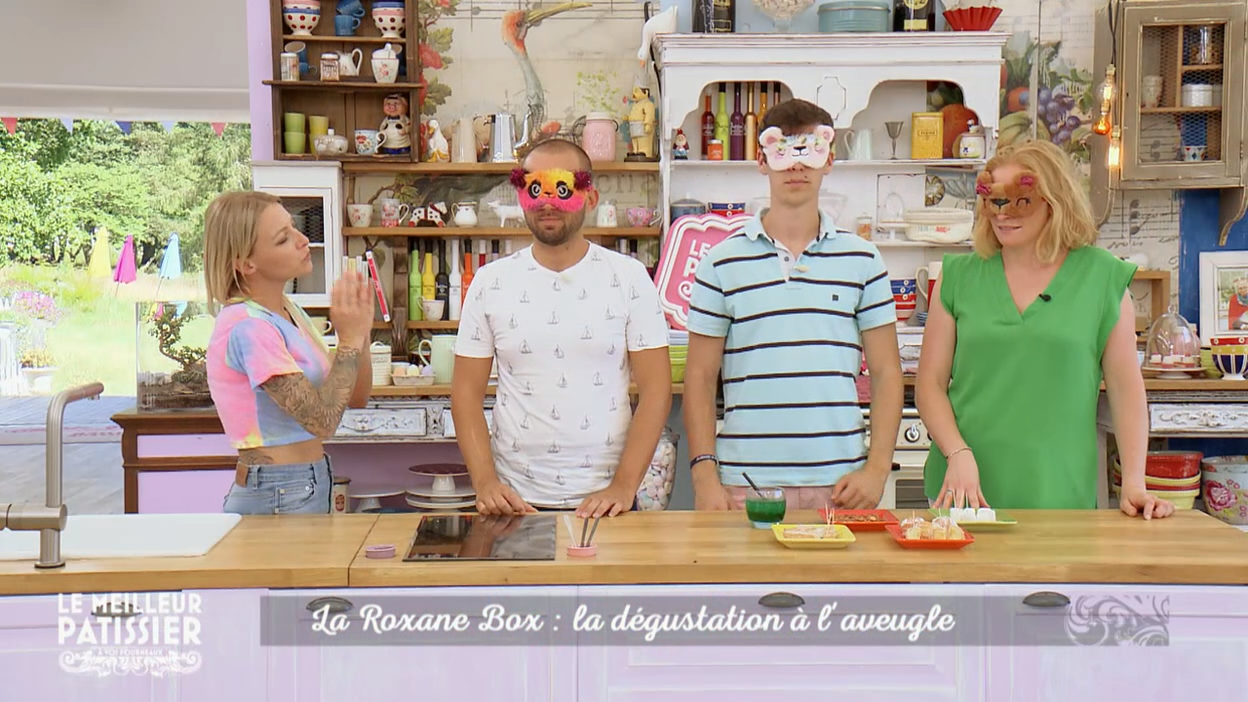 Le meilleur pâtissier : La Roxane Box : dernière dégustation à l'aveugle spéciale fête foraine