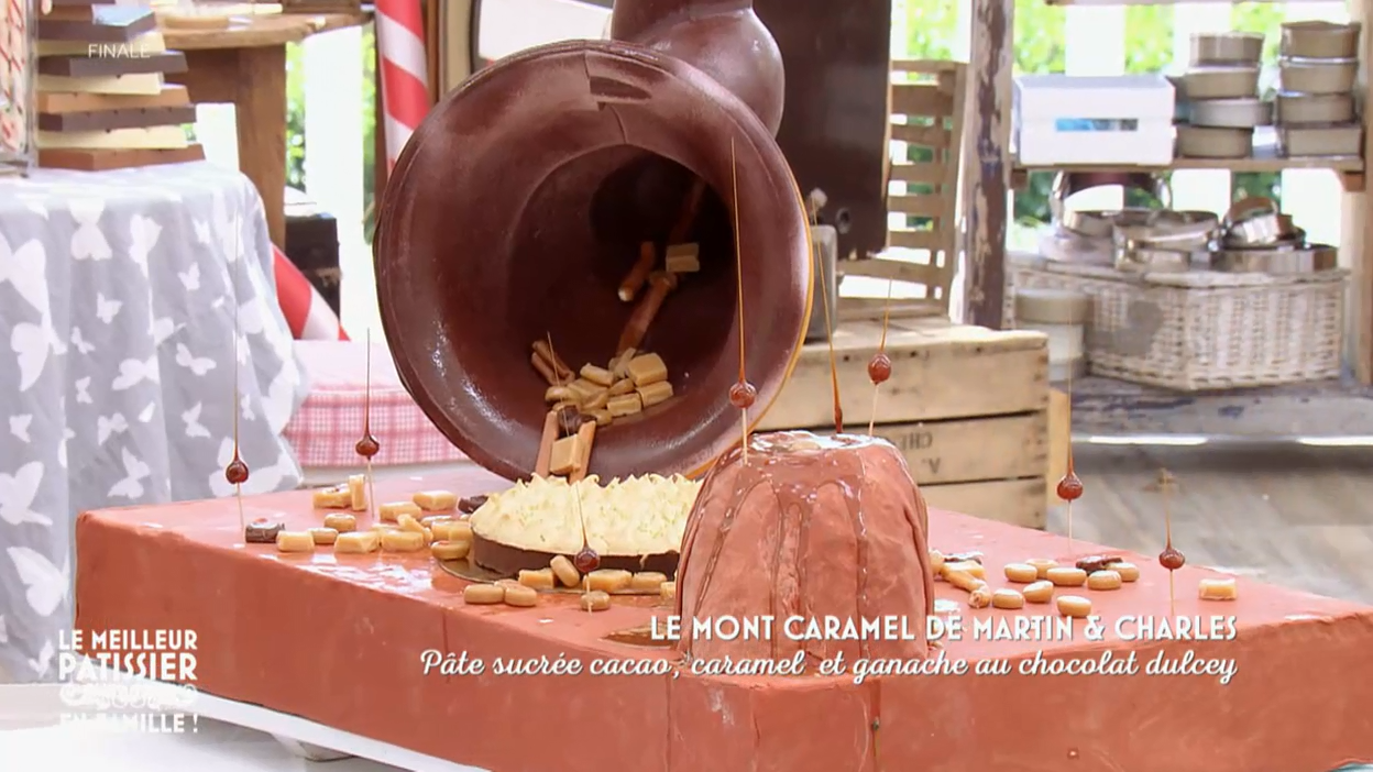 Le meilleur pâtissier : La dégustation du Mont Caramel de Charles et Martin