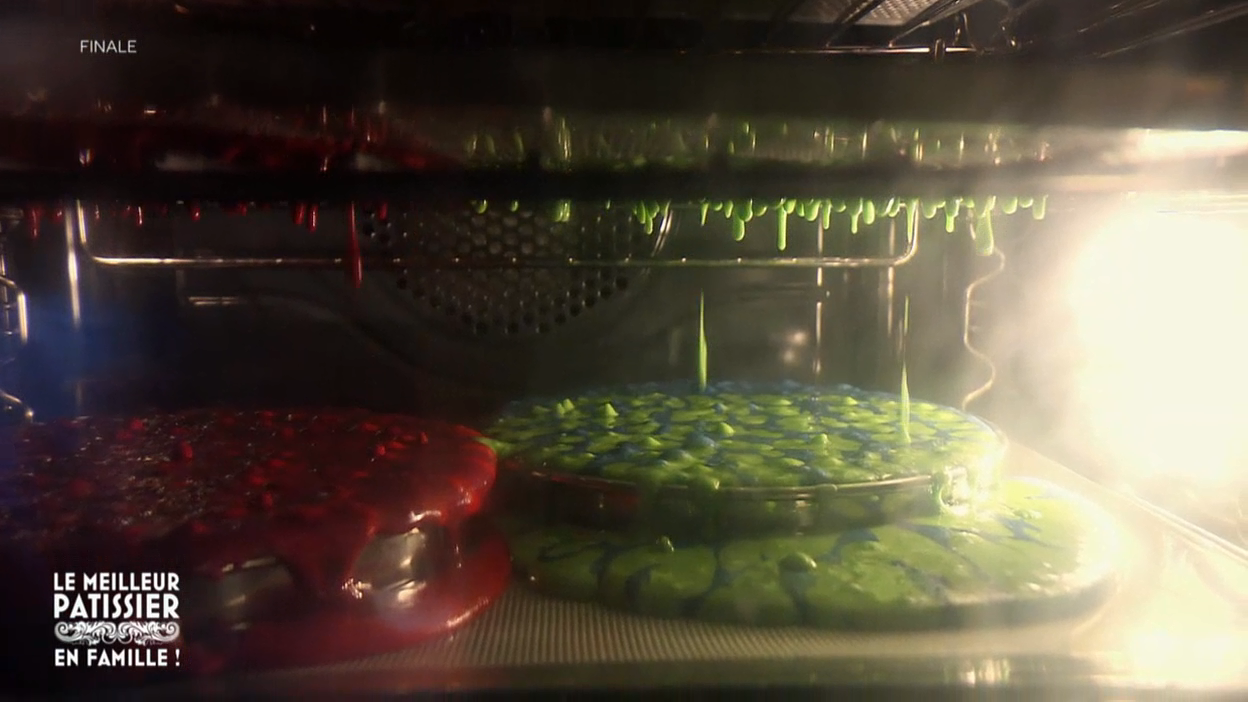 Le meilleur pâtissier : Les gâteaux colorés dégoulinent !