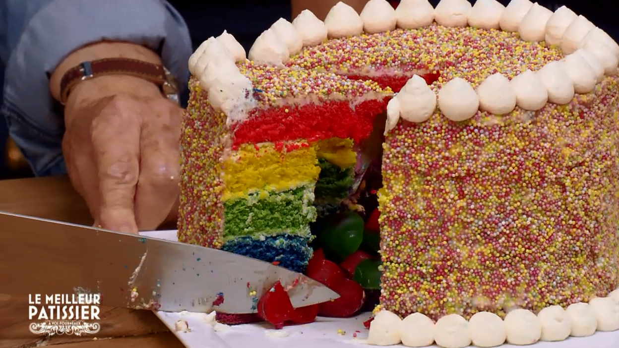 Le meilleur pâtissier : Le gâteau piñata de Mercotte