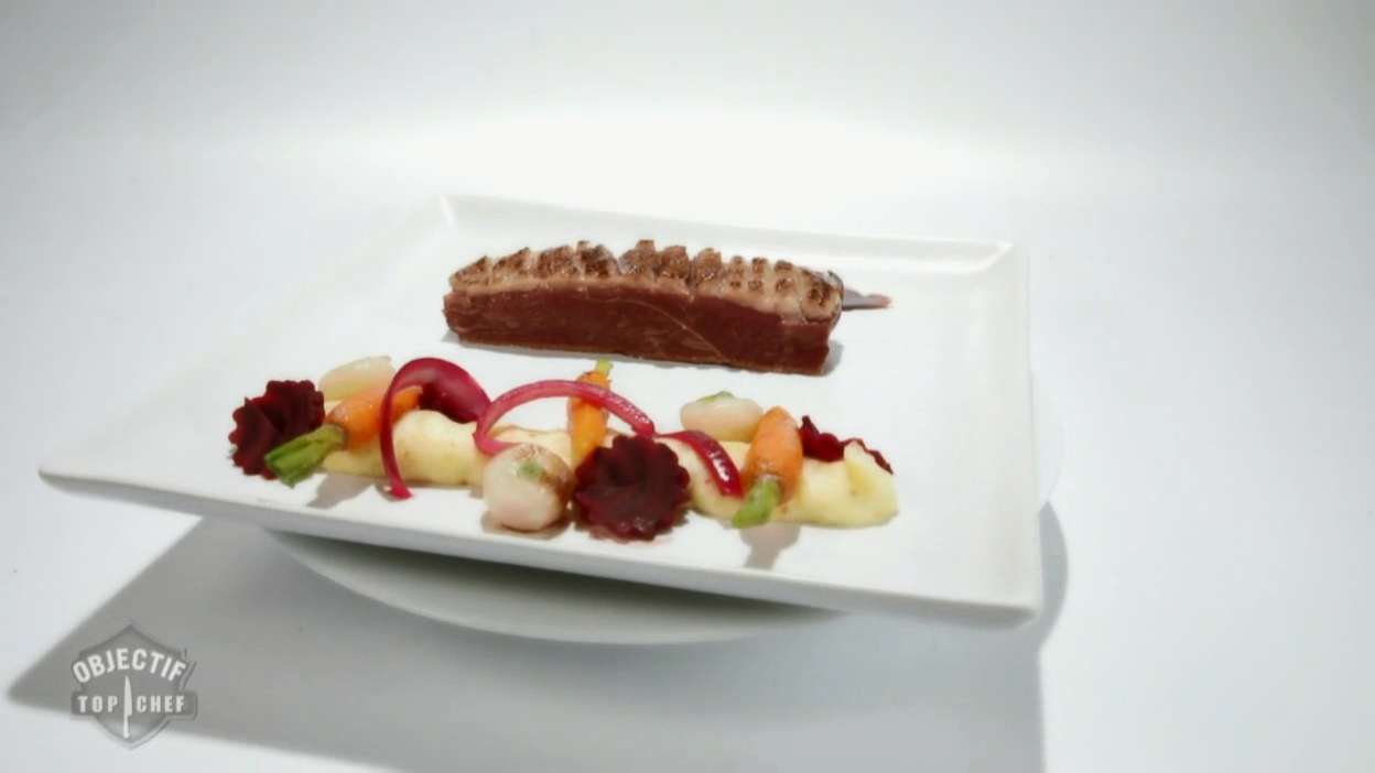 Objectif Top Chef : Le magret de canard rôti de Florian