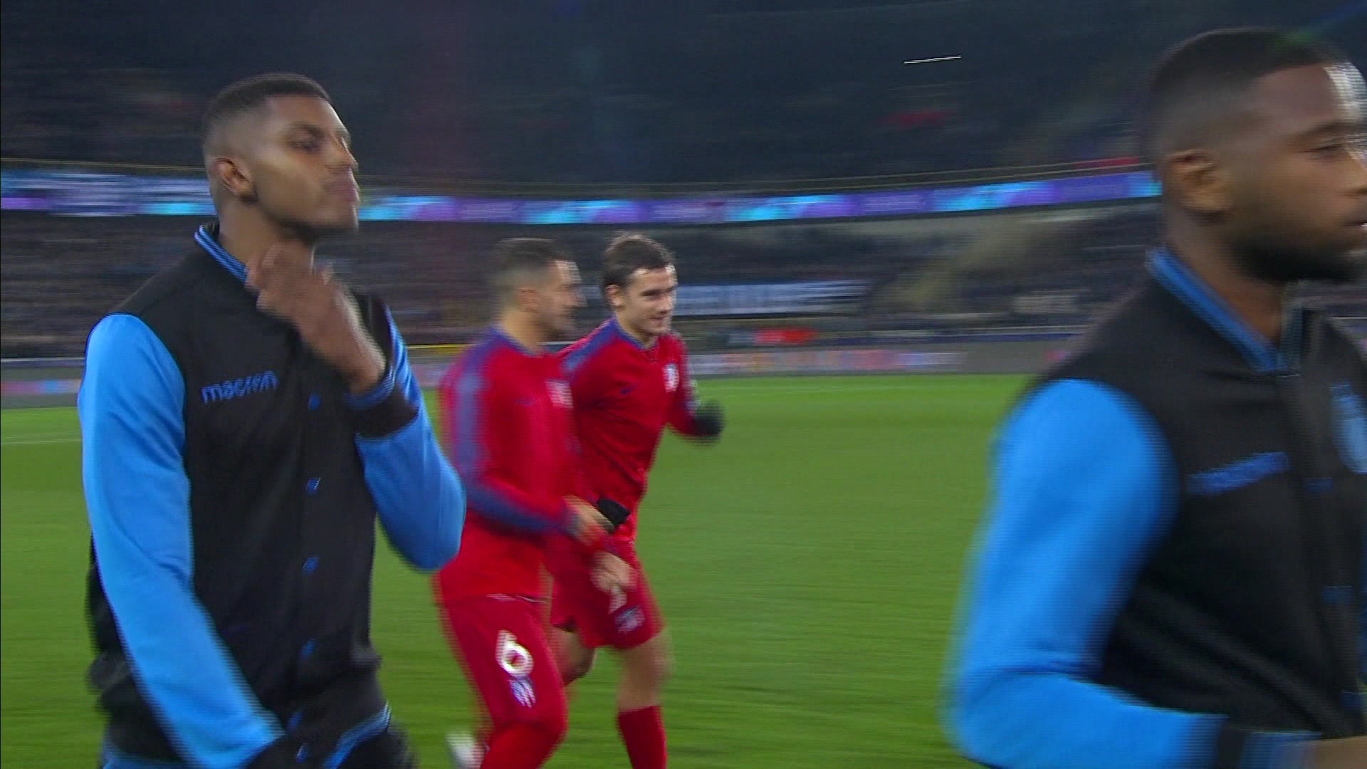 Champions League : 11/12 : FC Bruges - Atletico Madrid : 1ère mi-temps
