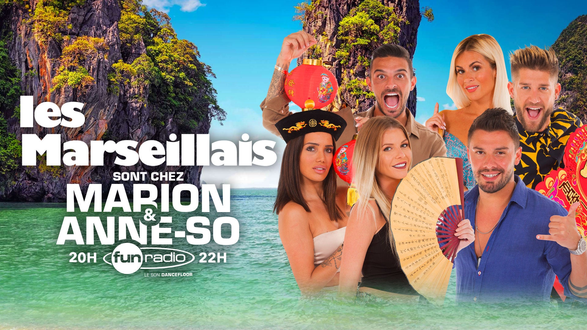 Marion Et Les Garcons Le Night Show La Team Marseillais Chez