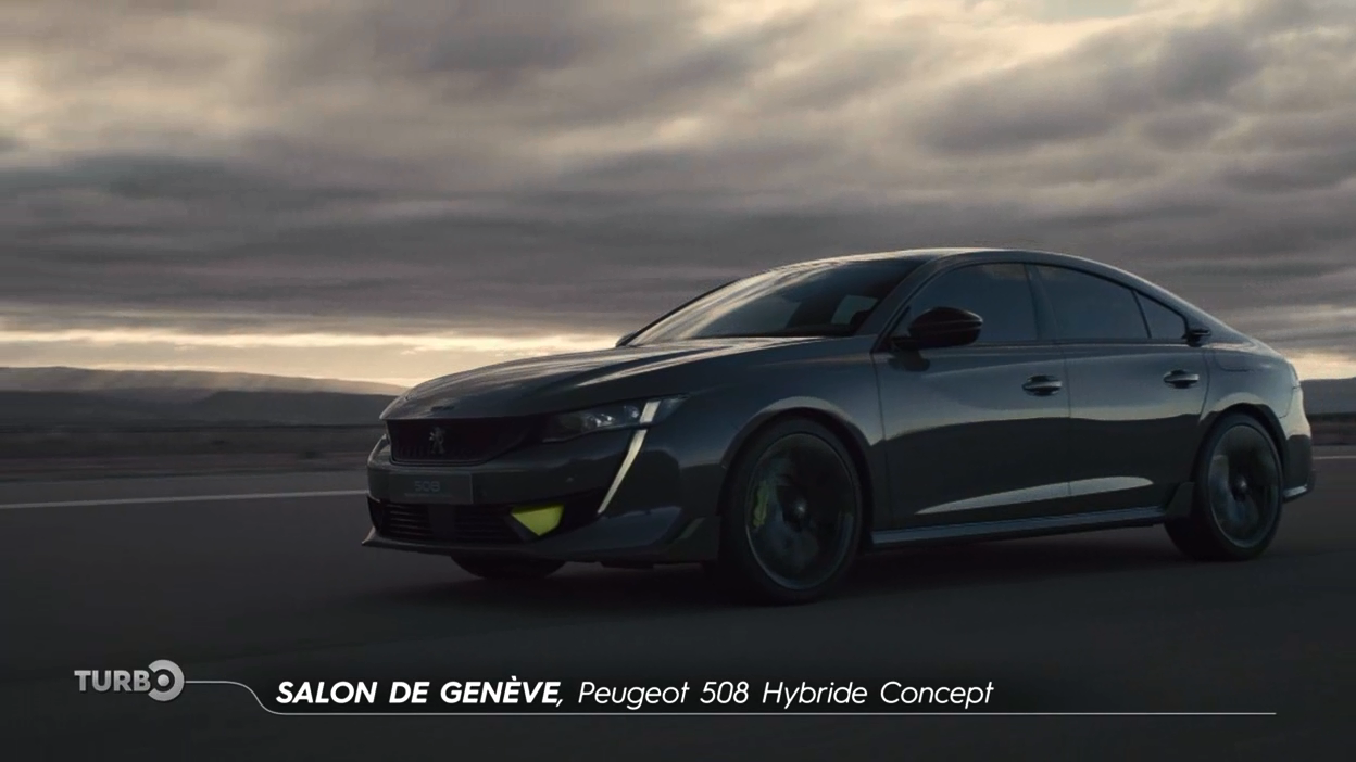 Turbo : Salon de Genève : Peugeot 508 Hybride Concept