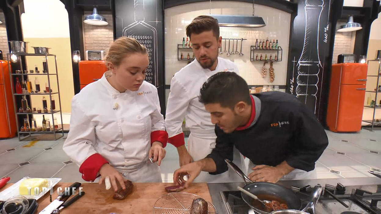 Top Chef : Ibrahim n'en fait qu'à sa tête !