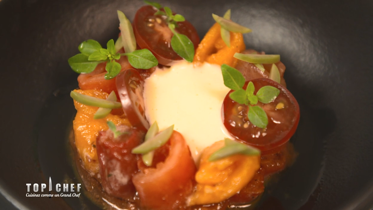 Top Chef : Sophistiquez votre salade de tomates avec Camille Delcroix