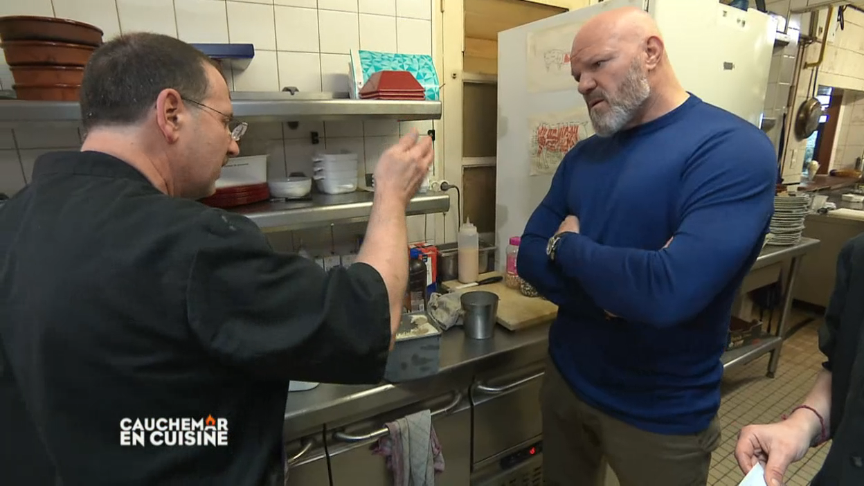 Cauchemar en cuisine avec Philippe Etchebest : Christian s'énerve contre Philippe Etchebest !