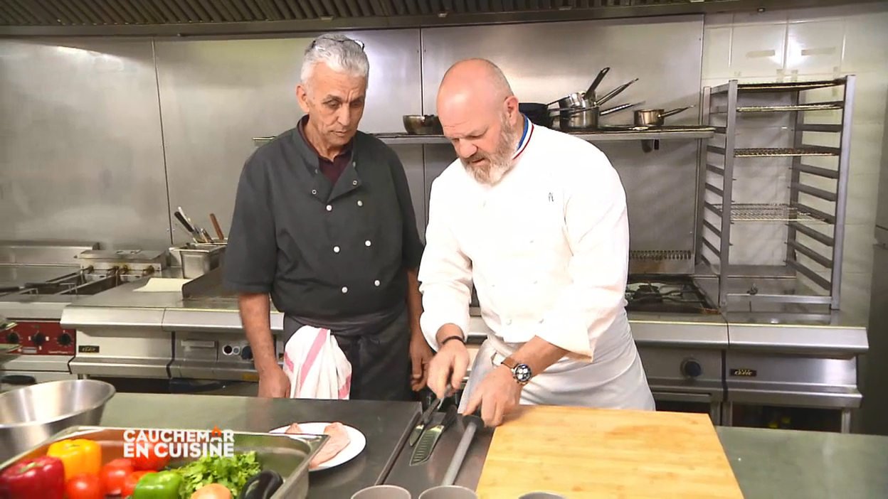 Cauchemar en cuisine avec Philippe Etchebest : Un cour de cuisine pour Adel