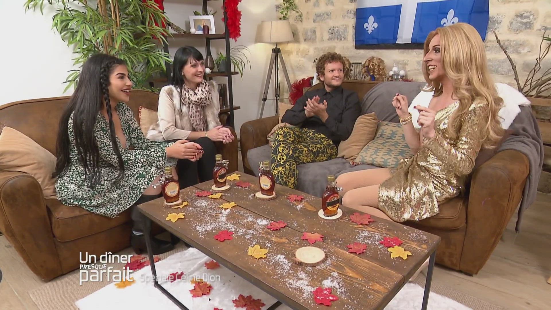 Un dîner presque parfait J1 Spéciale Céline Dion 14/11/2022 6play