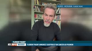 Le chanteur Florent Pagny a annoncé souffrir d'un cancer du poumon