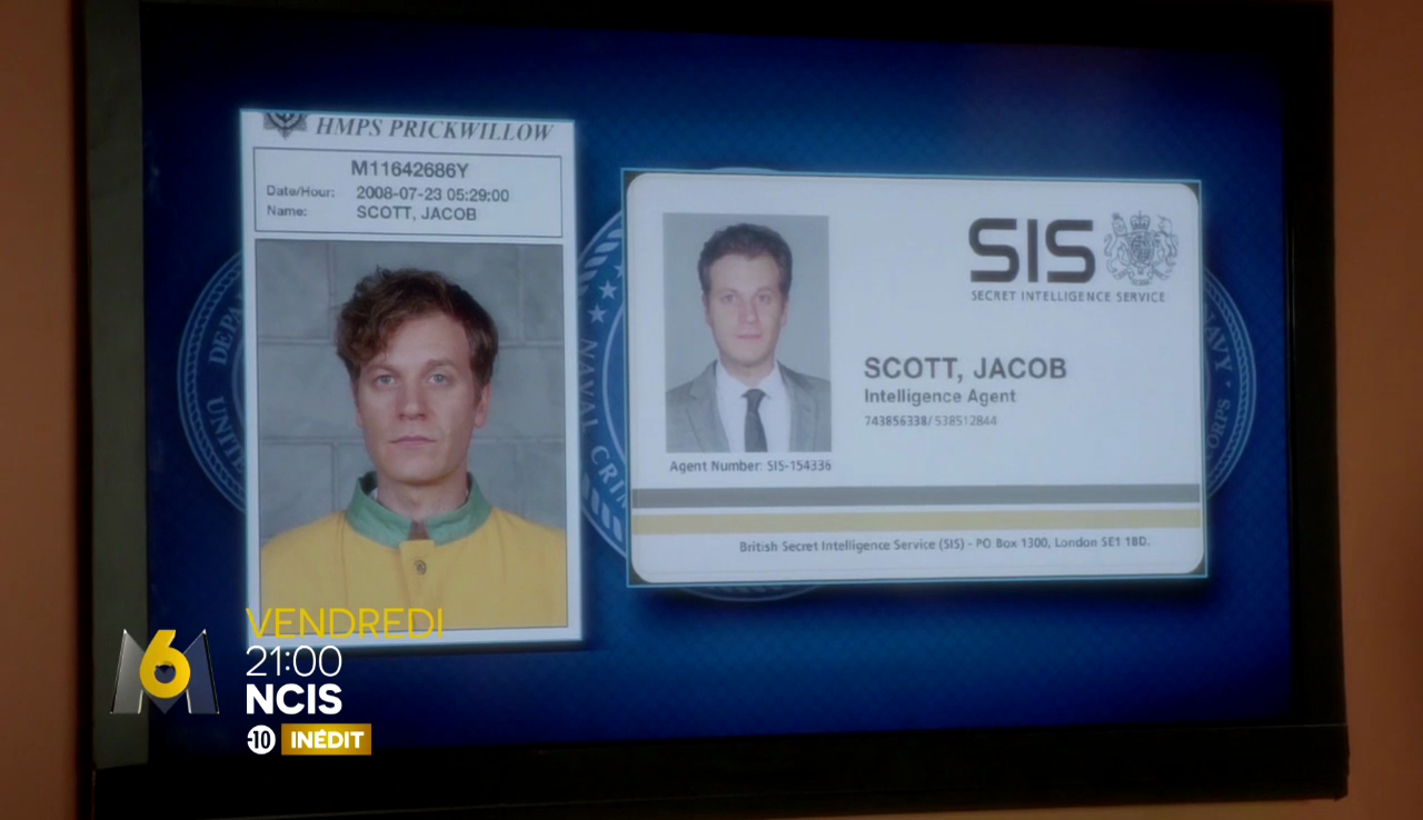 N.C.I.S : Le NCIS, le FBI et le MI6 continuent de traquer l'espion anglais Jacob Scott : NCIS , vendredi à 21:00 