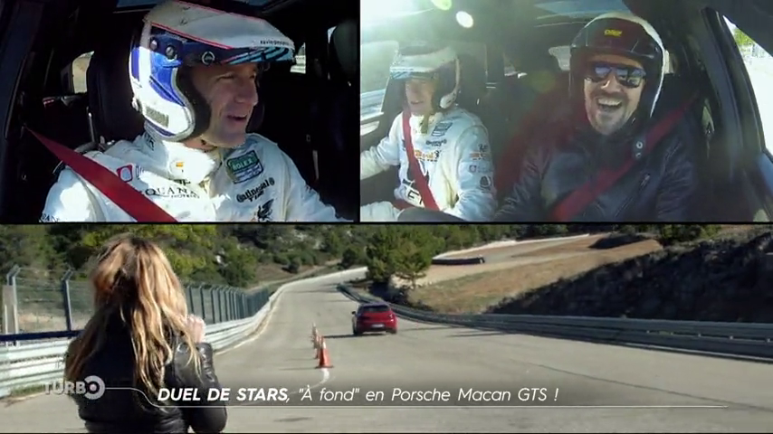 Turbo : Duel de stars, "A Fond" en Porsche Macan GTS !