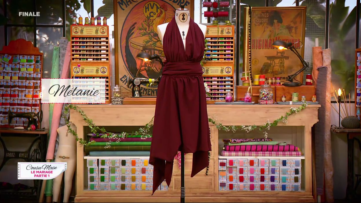 Cousu main : La robe demoiselle d'honneur de Mélanie d'inspiration Maryline Monroe