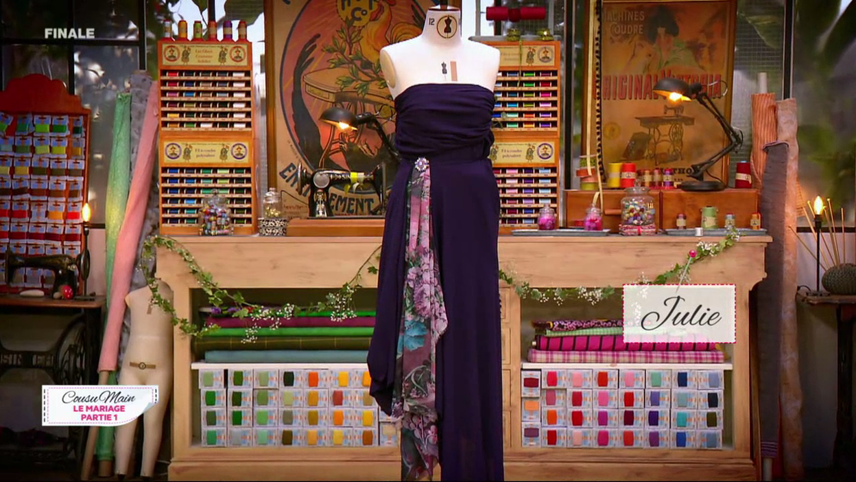 Cousu main : La robe demoiselle d'honneur de Julie