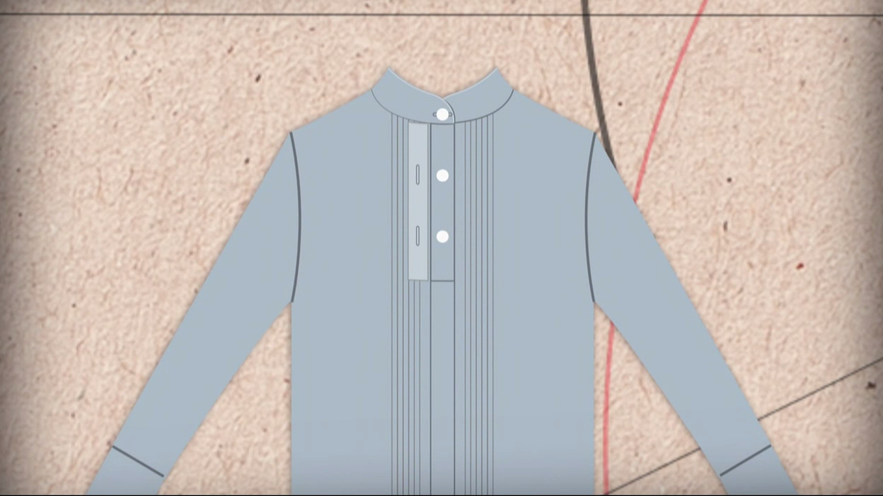 Cousu main : Comment poser les boutonnières d'une chemise de marié ?